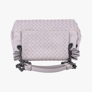 Pre-owned Bottega Veneta Intrecciato Light purple lambskin  shoulderbag | stylenewstar