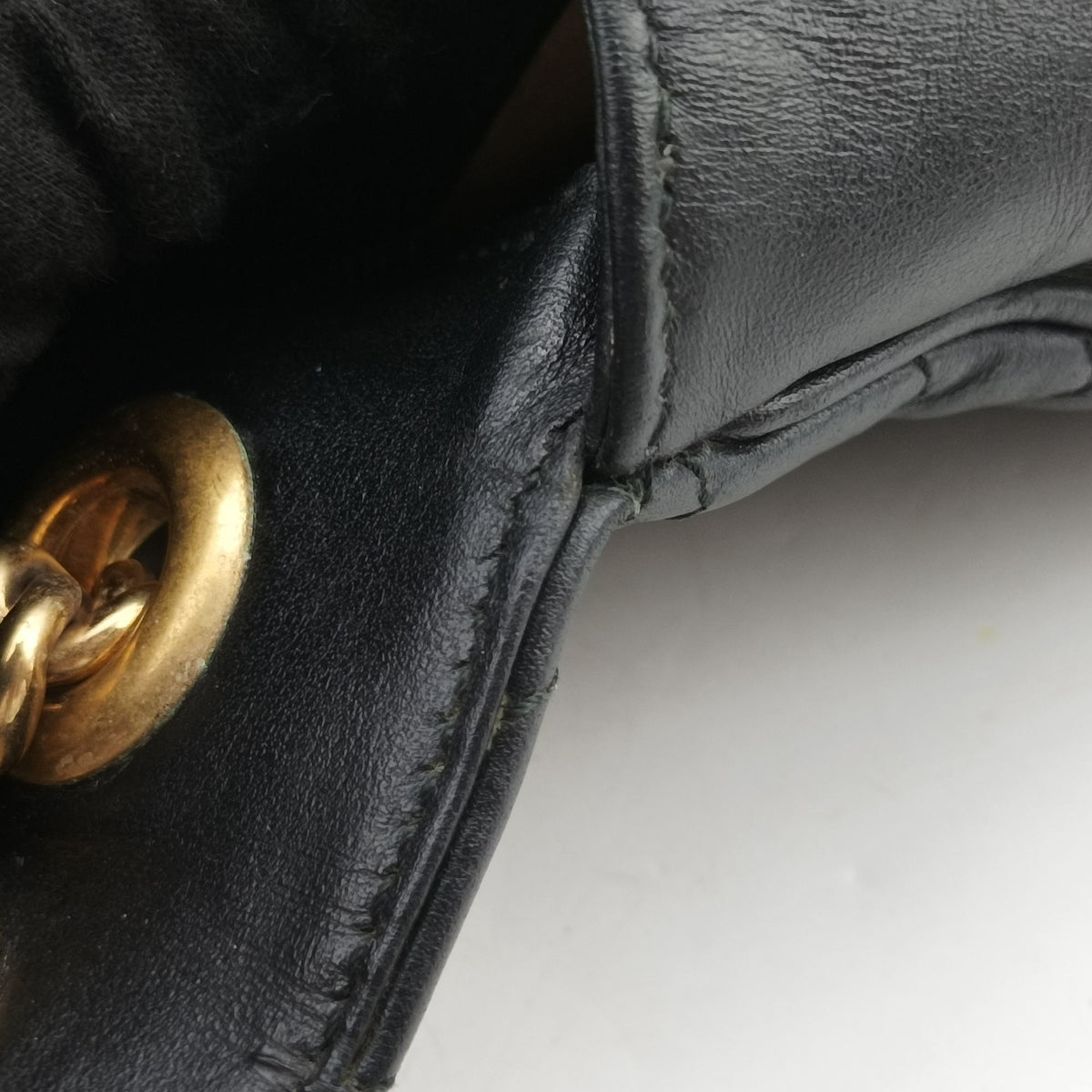 Vintage Gucci GG Marmont Black Leather 443497 shoulderbag | stylenewstar