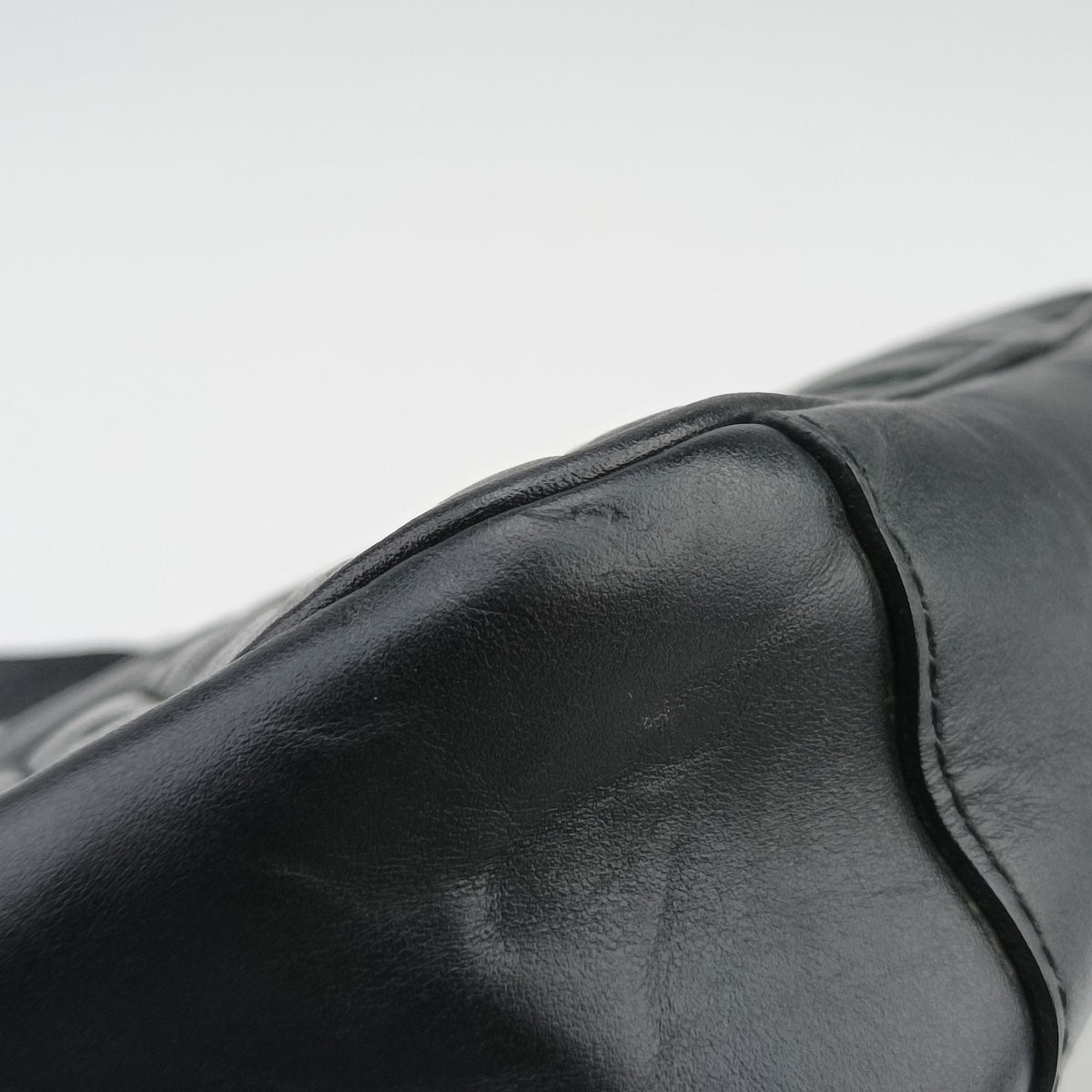Vintage Gucci GG Marmont Black Leather 443497 shoulderbag | stylenewstar