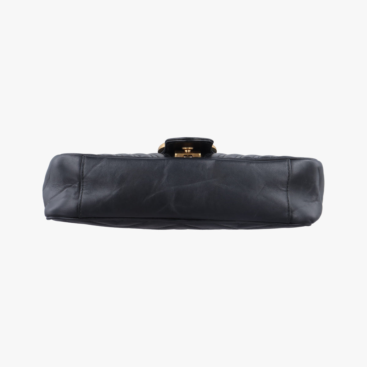 Vintage Gucci GG Marmont Black Leather 443497 shoulderbag | stylenewstar