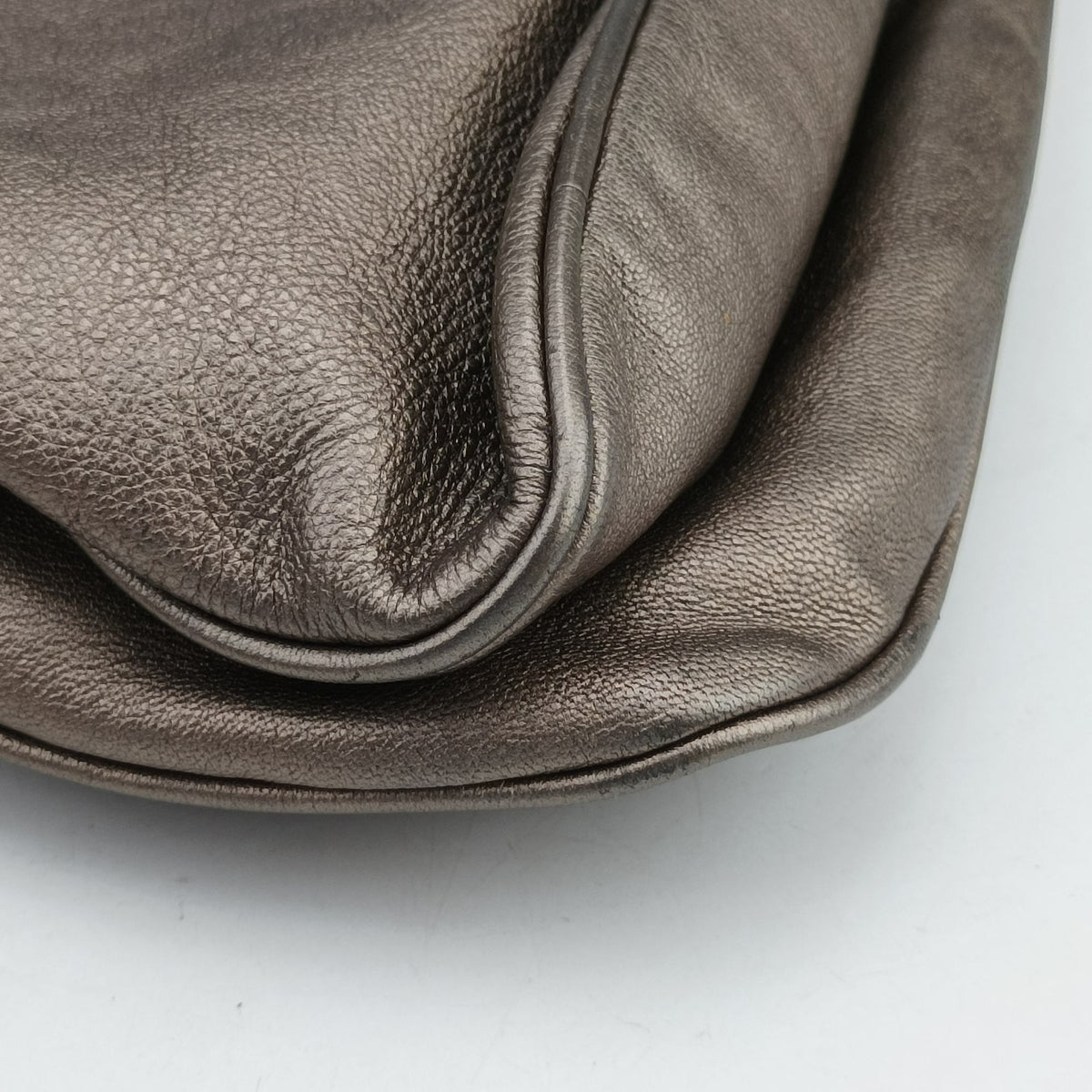 Pre-owned Christian Dior Gaucho Golden Leather  handbag | stylenewstar