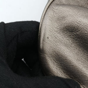 Pre-owned Christian Dior Gaucho Golden Leather  handbag | stylenewstar