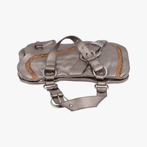 Pre-owned Christian Dior Gaucho Golden Leather  handbag | stylenewstar