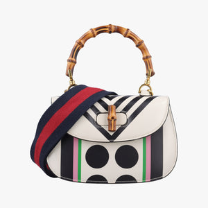 Secondhand Gucci New Bamboo Multicolor Leather 675797 shoulderbag | stylenewstar