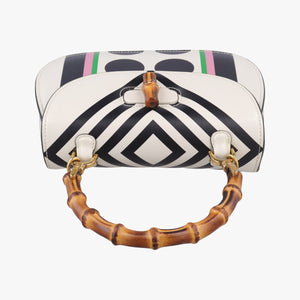Secondhand Gucci New Bamboo Multicolor Leather 675797 shoulderbag | stylenewstar