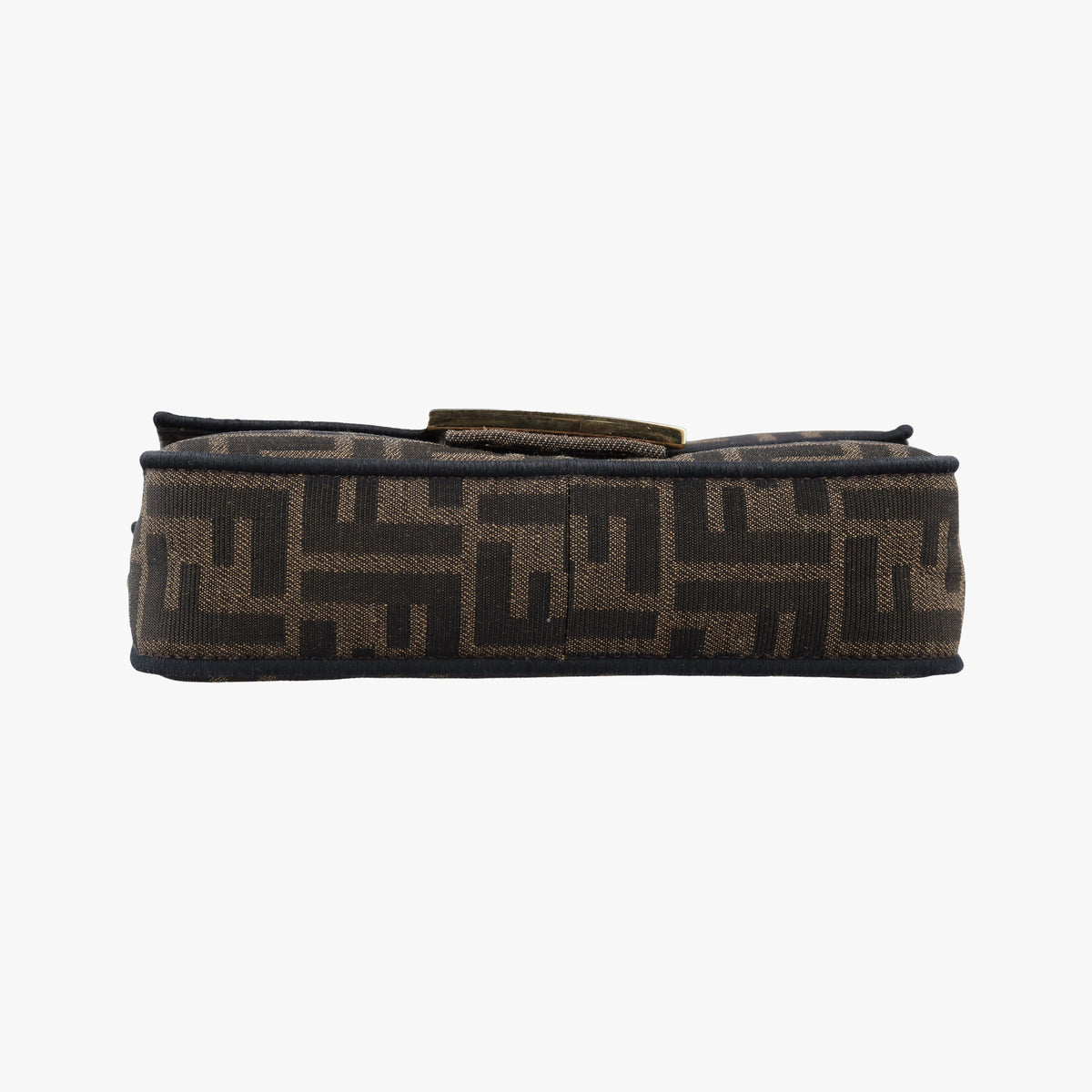 Pre-owned Fendi BAGUETTE Brown canvas 8BS017 shoulderbag | stylenewstar