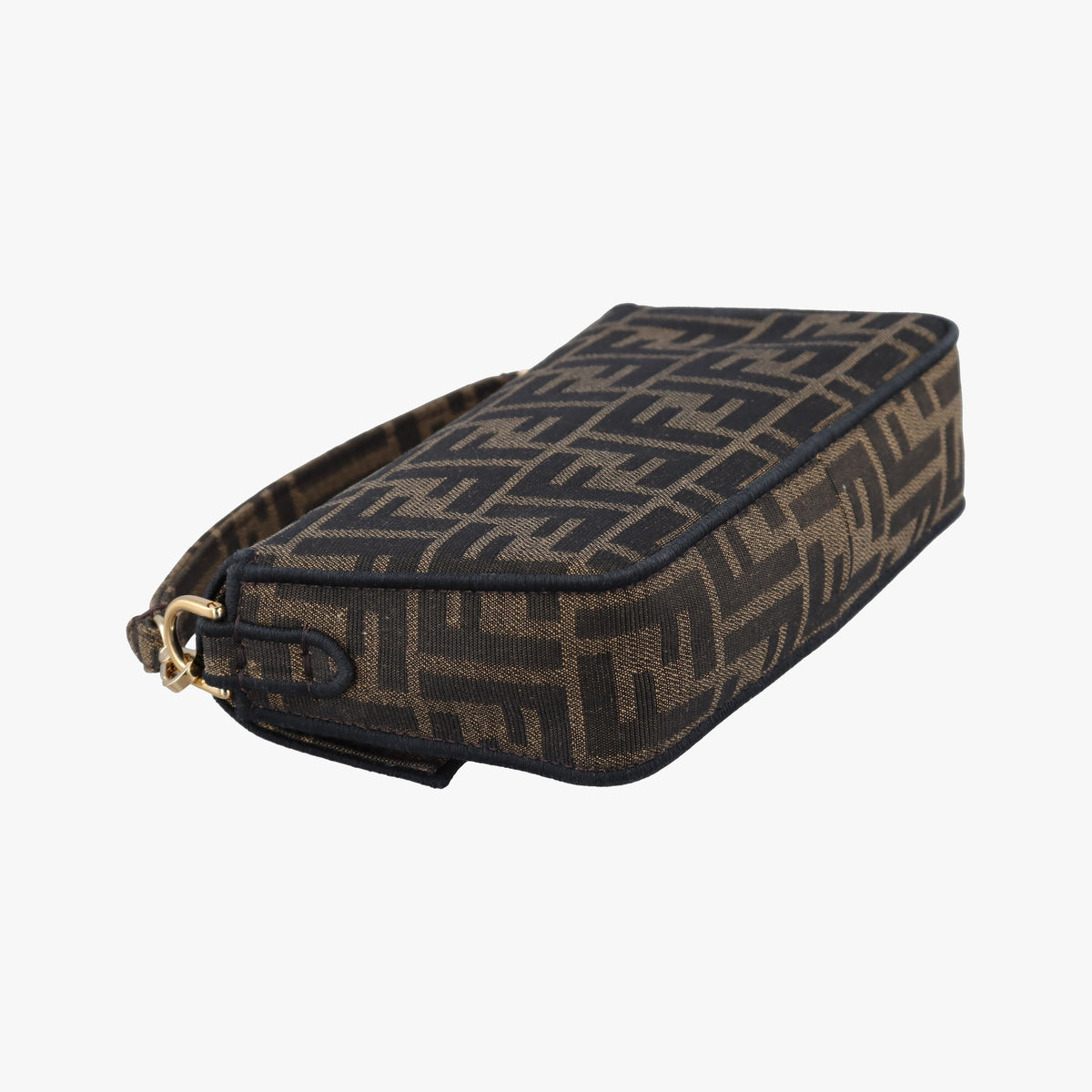 Pre-owned Fendi BAGUETTE Brown canvas 8BS017 shoulderbag | stylenewstar