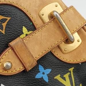 Pre-owned Louis Vuitton Claudia Noir Monogram Multicolore M40194 shoulderbag | stylenewstar