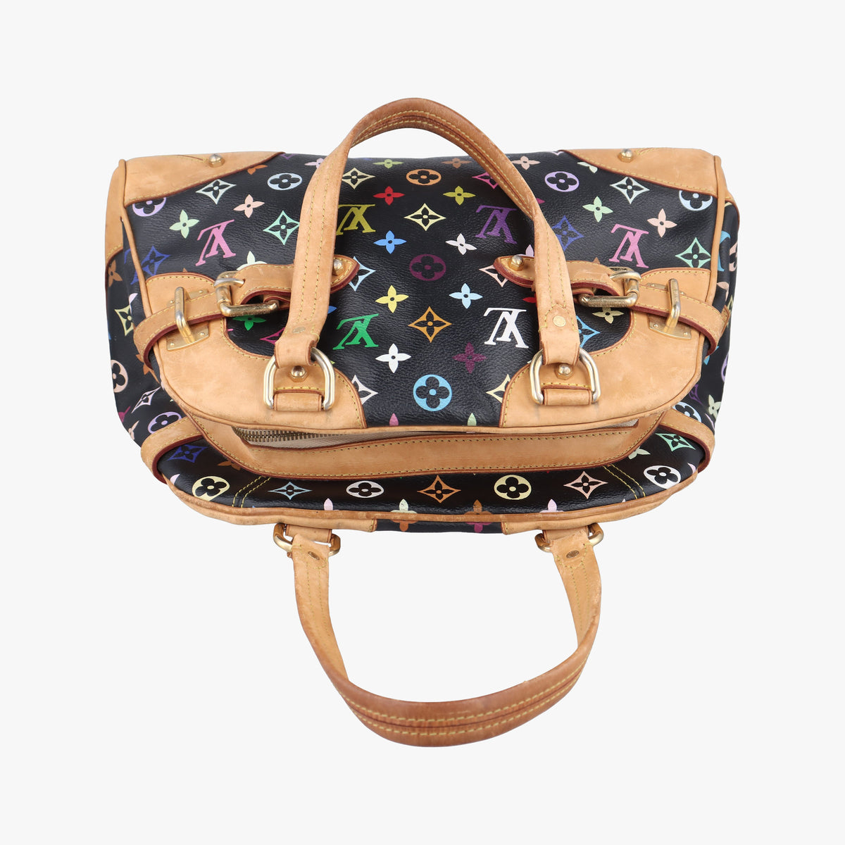 Pre-owned Louis Vuitton Claudia Noir Monogram Multicolore M40194 shoulderbag | stylenewstar