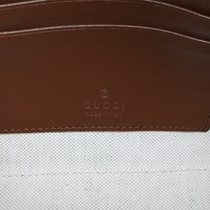 Pre-owned Gucci Interlocking G Messenger Beige × Brown PVC coated canvas× Leather 723306 crossbodybag | stylenewstar