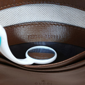 Pre-owned Gucci Interlocking G Messenger Beige × Brown PVC coated canvas× Leather 723306 crossbodybag | stylenewstar