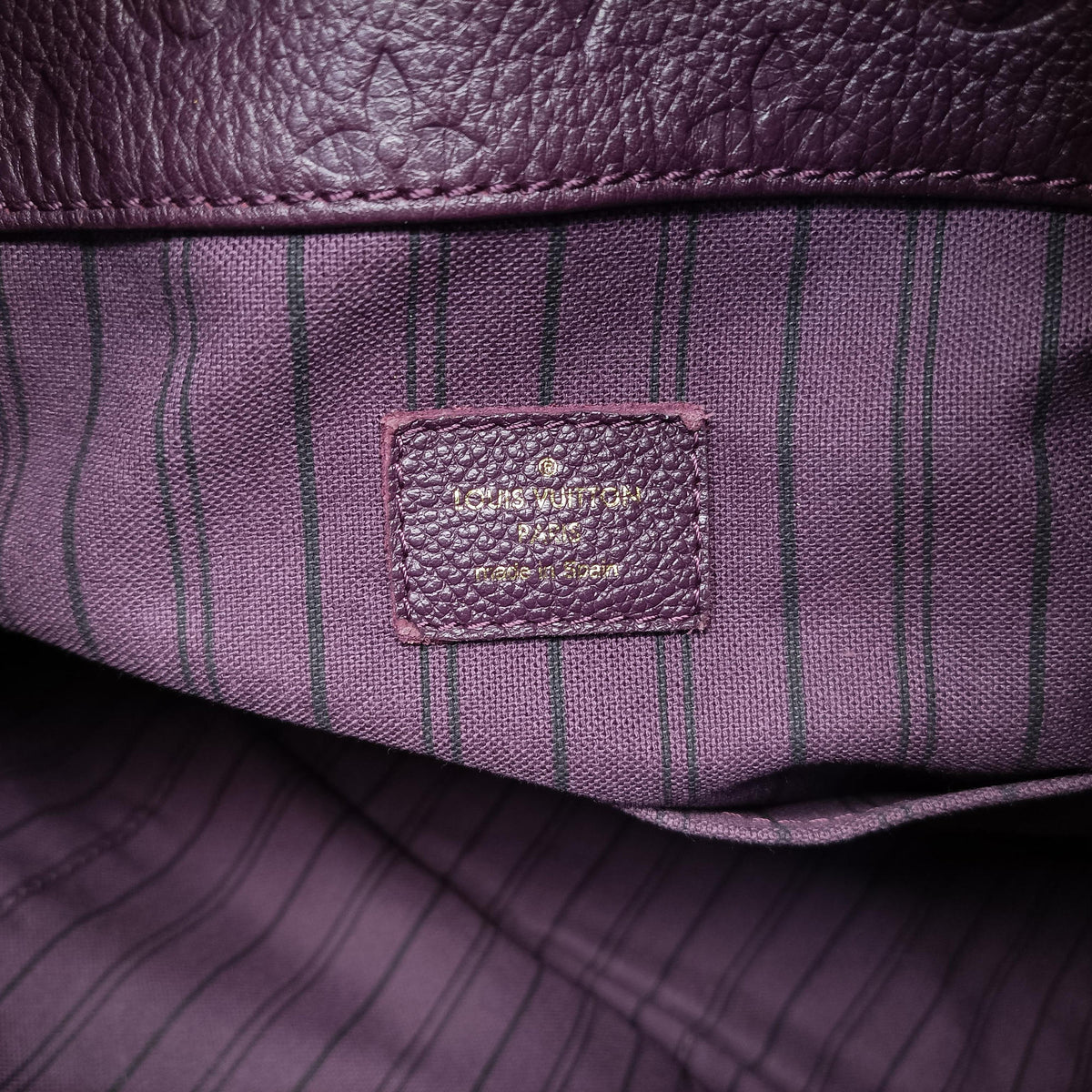 Secondhand Louis Vuitton ARTSY MM Aube Monogram Empreinte M93828 handbag | stylenewstar