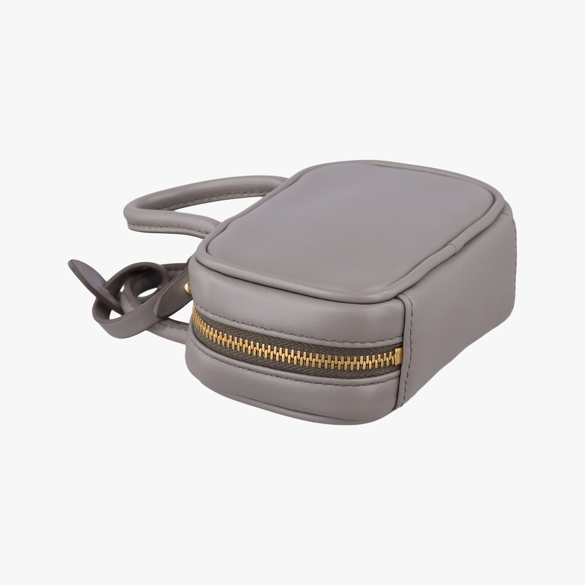 Secondhand Miu Miu Beau Micro Grey Leather  handbag | stylenewstar