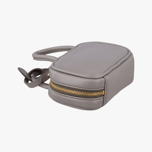 Secondhand Miu Miu Beau Micro Grey Leather  handbag | stylenewstar