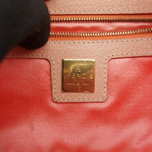 Pre-owned Fendi BAGUETTE Pink Leather 25124 shoulderbag | stylenewstar