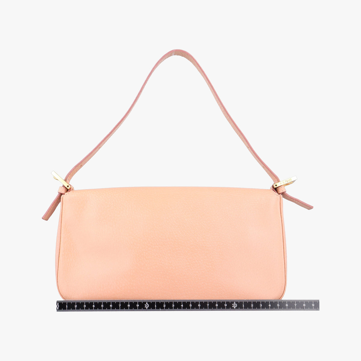 Pre-owned Fendi BAGUETTE Pink Leather 25124 shoulderbag | stylenewstar