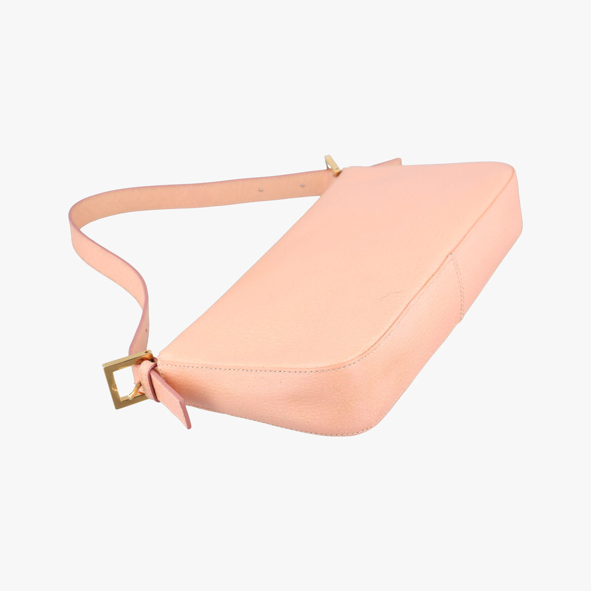 Pre-owned Fendi BAGUETTE Pink Leather 25124 shoulderbag | stylenewstar