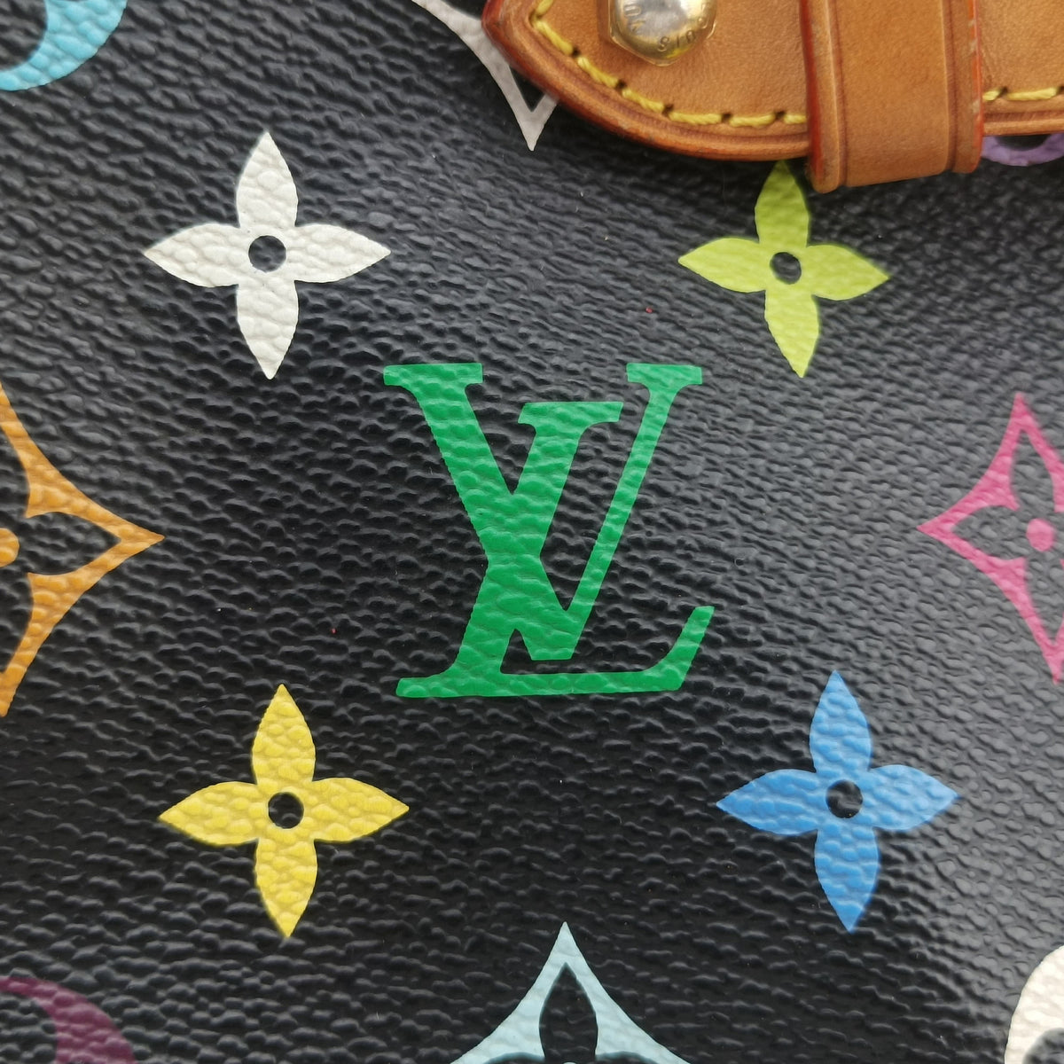 Pre-owned Louis Vuitton Claudia Noir Monogram Multicolore M40194 handbag | stylenewstar