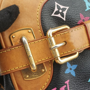Pre-owned Louis Vuitton Claudia Noir Monogram Multicolore M40194 handbag | stylenewstar