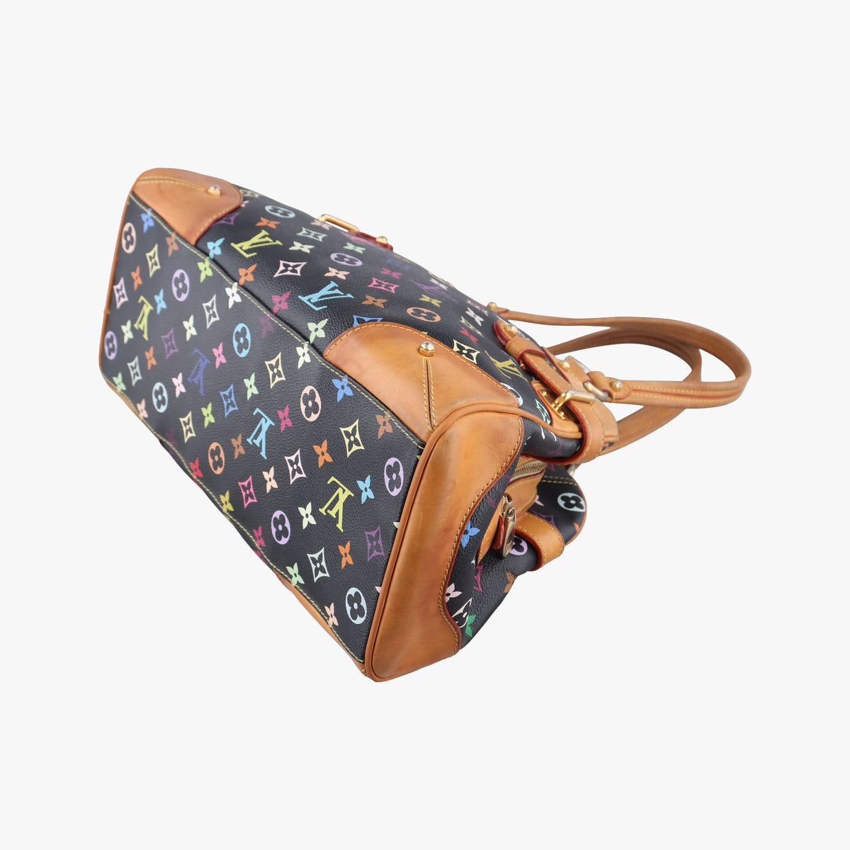 Pre-owned Louis Vuitton Claudia Noir Monogram Multicolore M40194 handbag | stylenewstar