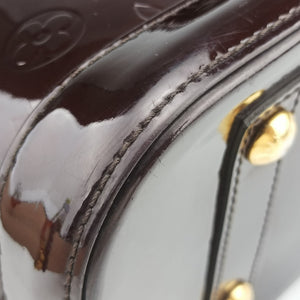 Pre-owned Louis Vuitton Alma PM Amarante Vernis M91691 handbag | stylenewstar