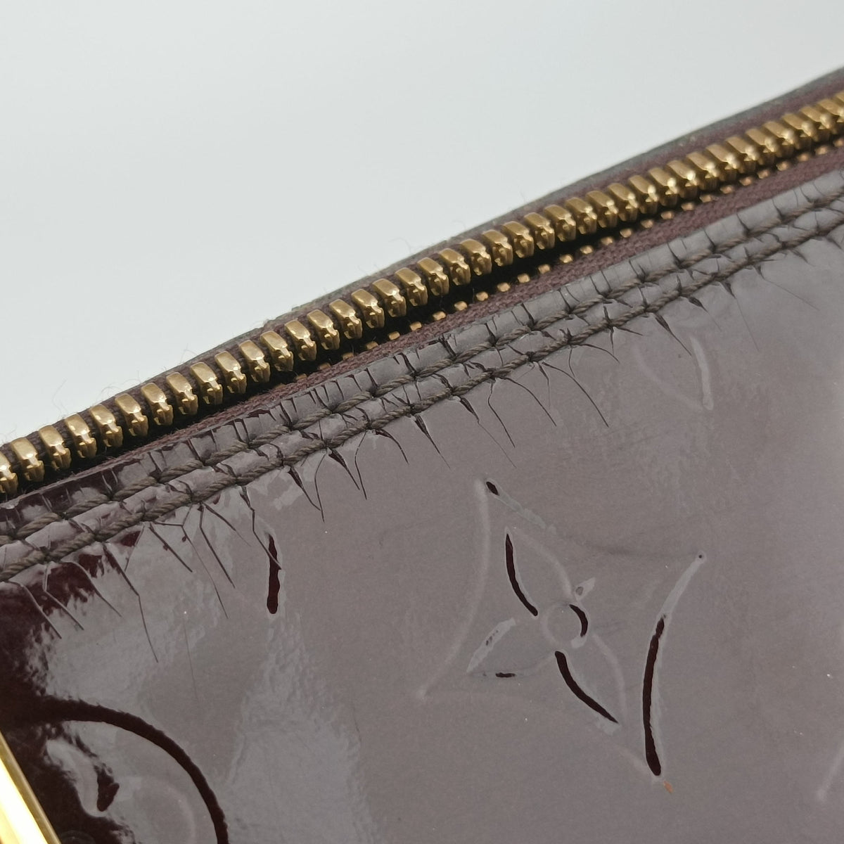 Pre-owned Louis Vuitton Alma PM Amarante Vernis M91691 handbag | stylenewstar