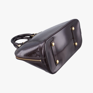 Pre-owned Louis Vuitton Alma PM Amarante Vernis M91691 handbag | stylenewstar