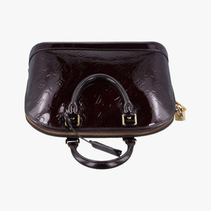 Pre-owned Louis Vuitton Alma PM Amarante Vernis M91691 handbag | stylenewstar