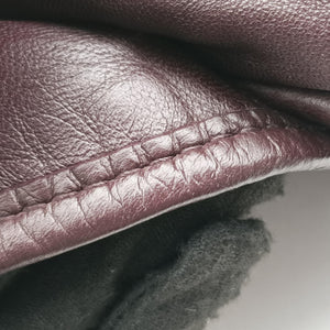 Pre-owned Miu Miu Coffer Matelasse Brown Leather  shoulderbag | stylenewstar