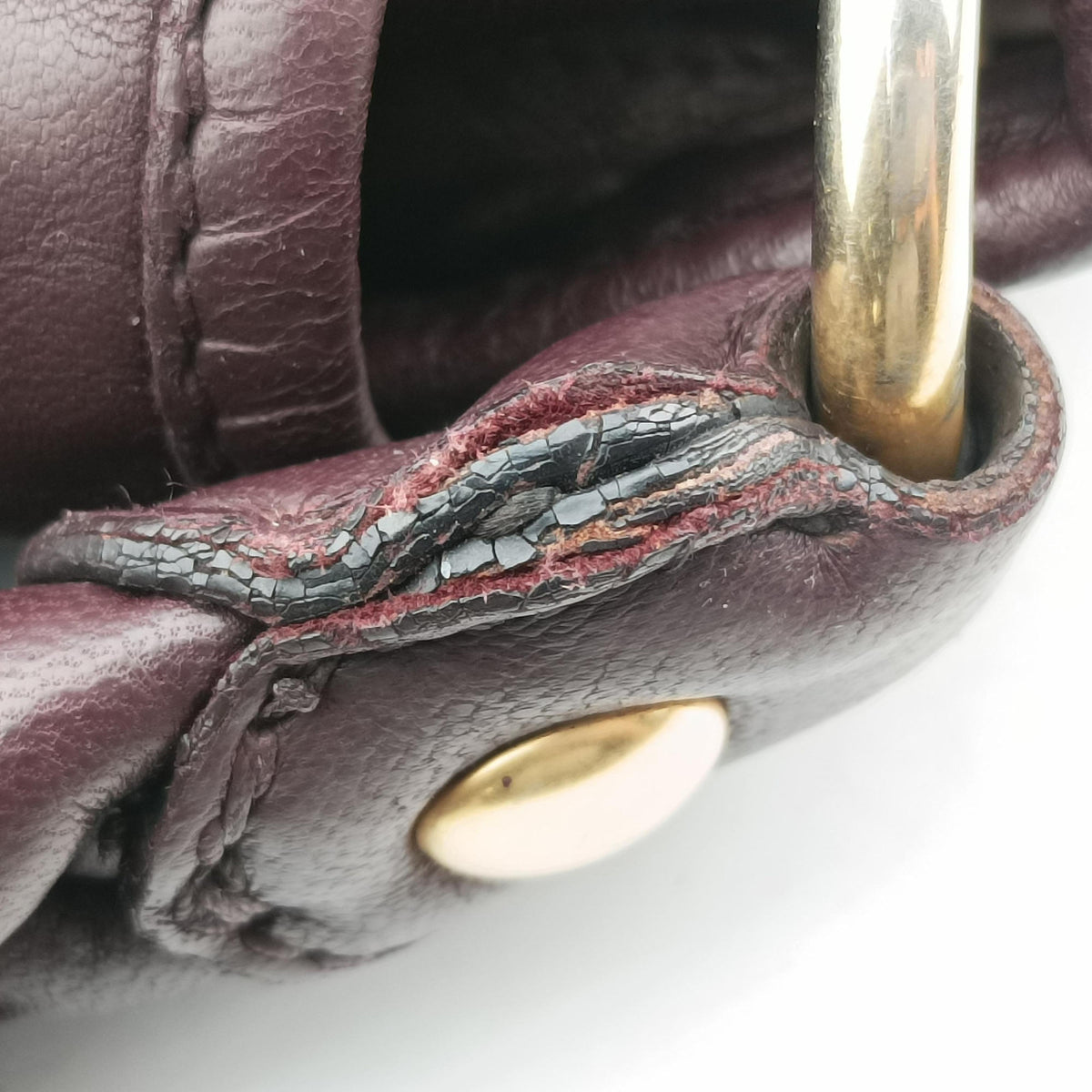 Pre-owned Miu Miu Coffer Matelasse Brown Leather  shoulderbag | stylenewstar