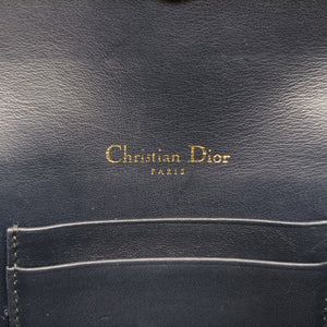 Vintage Christian Dior Saddle Navy Jacquard x Leather  bum bag/waist bag | stylenewstar
