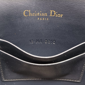 Vintage Christian Dior Saddle Navy Jacquard x Leather  bum bag/waist bag | stylenewstar