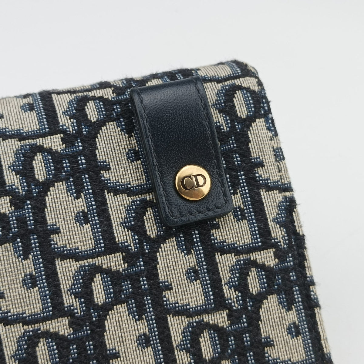 Vintage Christian Dior Saddle Navy Jacquard x Leather  bum bag/waist bag | stylenewstar