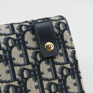 Vintage Christian Dior Saddle Navy Jacquard x Leather  bum bag/waist bag | stylenewstar