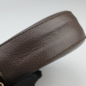 Pre-owned Gucci Ophidia Brown×beige PVC coated canvas×Leather 550618 shoulderbag | stylenewstar