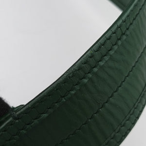 Secondhand Yves Saint Laurent Rive Gauche Green Leather 120436 shoulderbag | stylenewstar