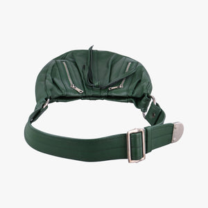 Secondhand Yves Saint Laurent Rive Gauche Green Leather 120436 shoulderbag | stylenewstar