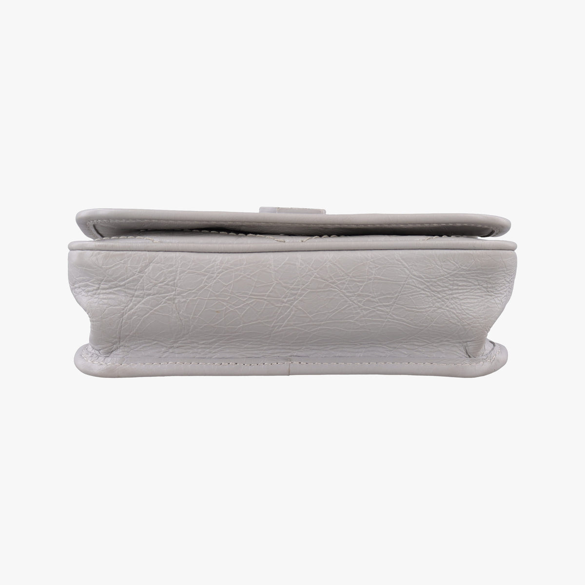 Pre-owned Yves Saint Laurent Niki Grey Leather 583108 shoulderbag | stylenewstar