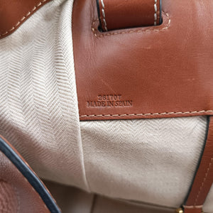 Pre-owned Loewe Hammock Brown Leather  shoulderbag | stylenewstar
