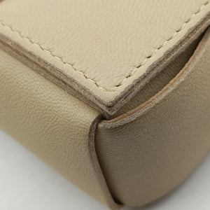 Secondhand Bottega Veneta candy cassette Beige lambskin  shoulderbag | stylenewstar