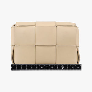 Secondhand Bottega Veneta candy cassette Beige lambskin  shoulderbag | stylenewstar