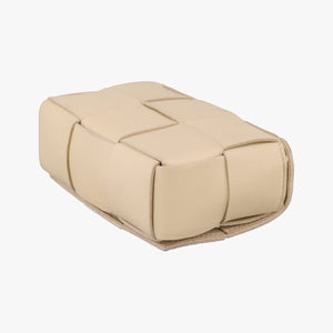 Secondhand Bottega Veneta candy cassette Beige lambskin  shoulderbag | stylenewstar