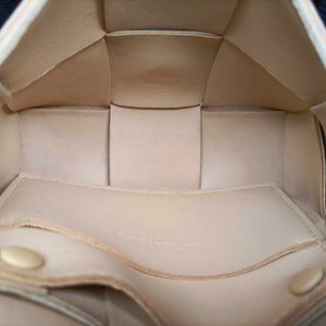 Secondhand Bottega Veneta candy cassette Beige lambskin  shoulderbag | stylenewstar