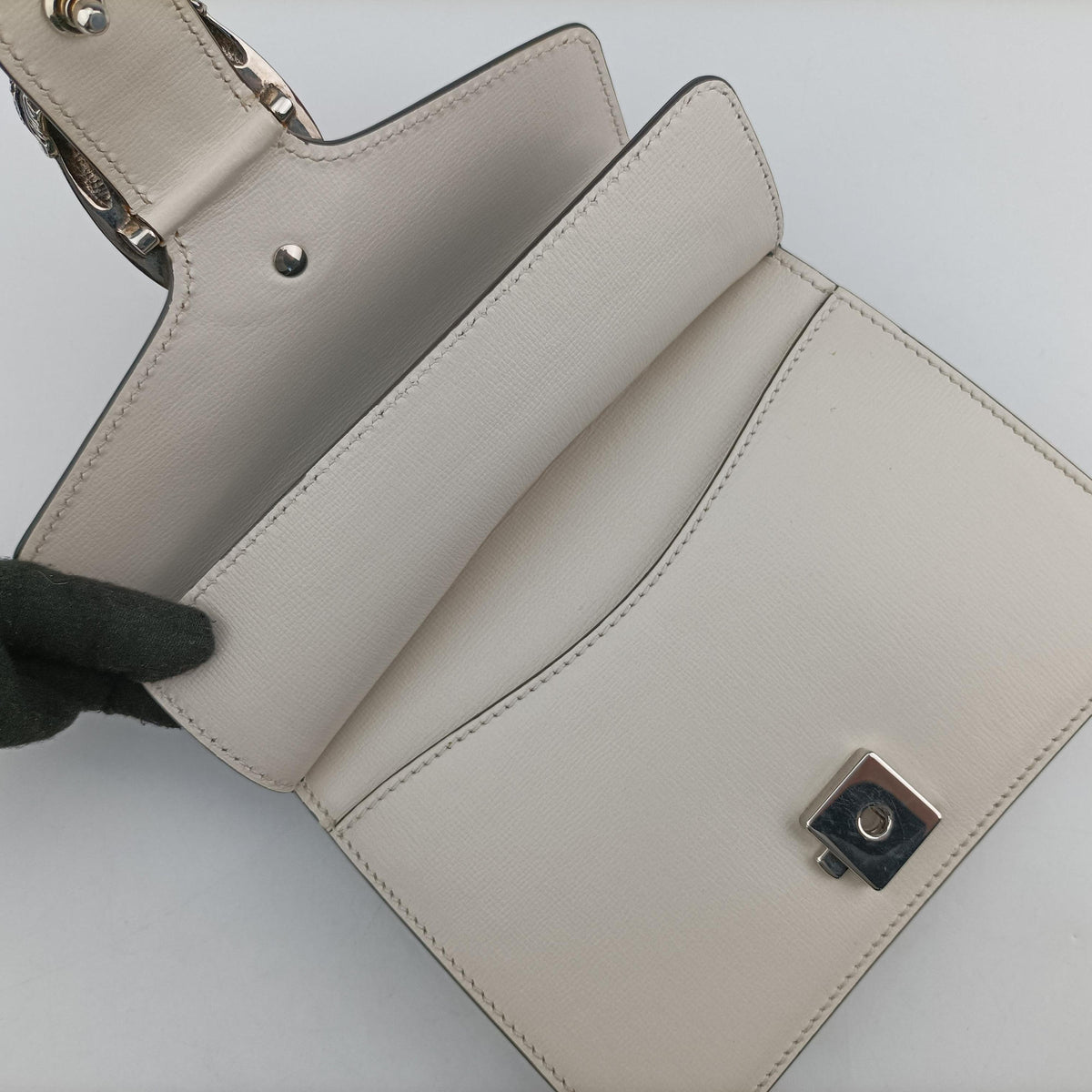Pre-owned Gucci Dionysus White×Yellow Leather 421970 shoulderbag | stylenewstar