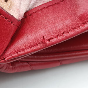 Vintage Gucci GG Marmont Red Leather 443497 shoulderbag | stylenewstar