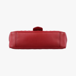 Vintage Gucci GG Marmont Red Leather 443497 shoulderbag | stylenewstar