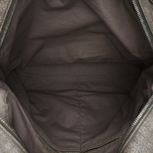 Pre-owned Bottega Veneta Intrecciato Grey lambskin  shoulderbag | stylenewstar