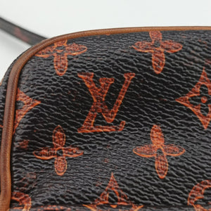 Pre-owned Louis Vuitton Panam Brown Monogram Catogram M44399 shoulderbag | stylenewstar