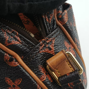 Pre-owned Louis Vuitton Panam Brown Monogram Catogram M44399 shoulderbag | stylenewstar