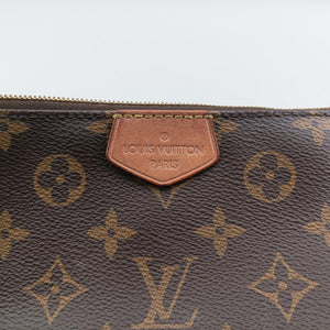 Pre-owned Louis Vuitton MULTI POCHETTE ACCESSOIRES brown×khaki Monogram Canvas M44813 shoulderbag | stylenewstar
